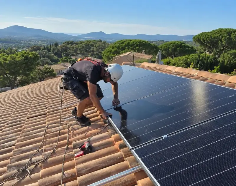 Installateur panneaux solaires Saint-Symphorien-sur-Coise — pose photovoltaïque sur toiture