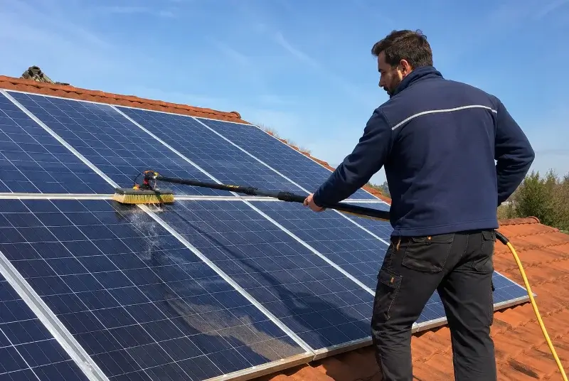 Nettoyage et entretien de panneaux solaires à Saint-Symphorien-sur-Coise